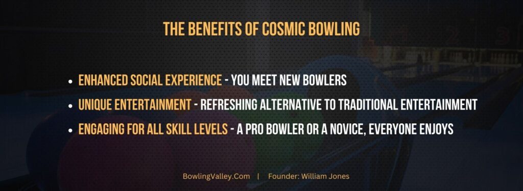 What is cosmic bowling?