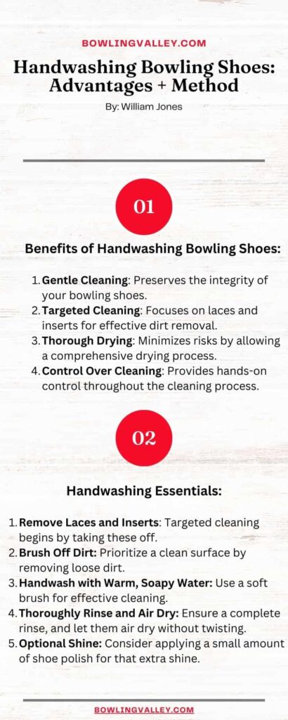 Can you wash bowling shoes?